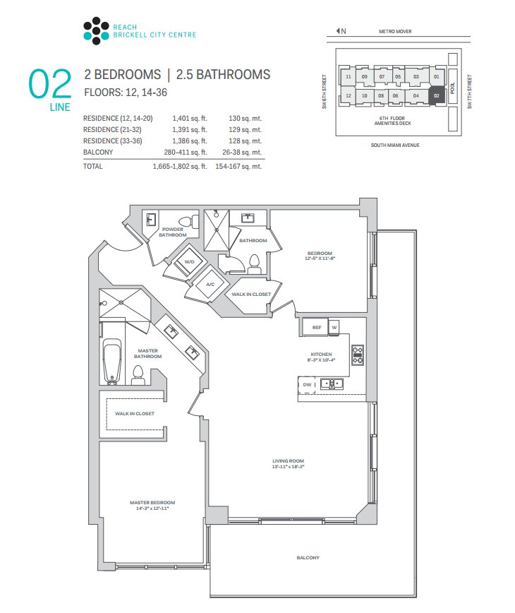Brickell City Centre Floor Plan 02