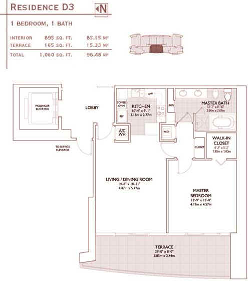 Jade Residences Floor Plan D3
