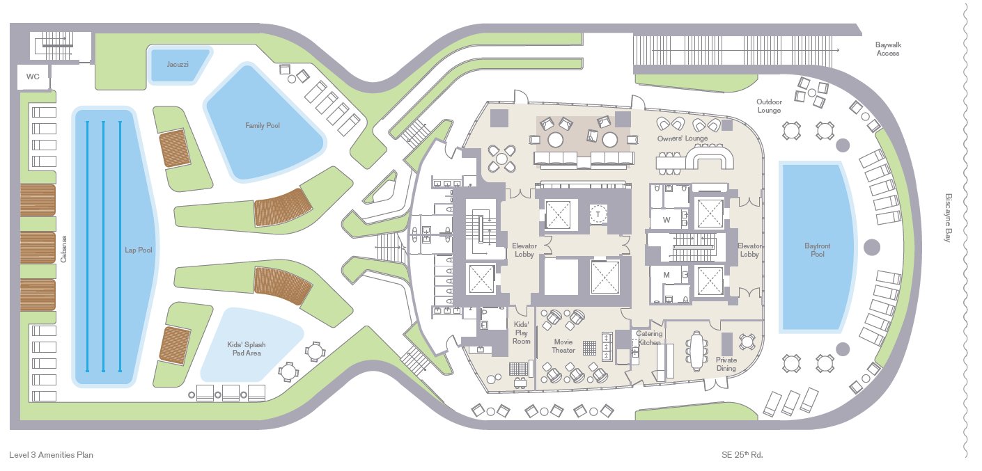 Una Residences Level 3 Floor Plan