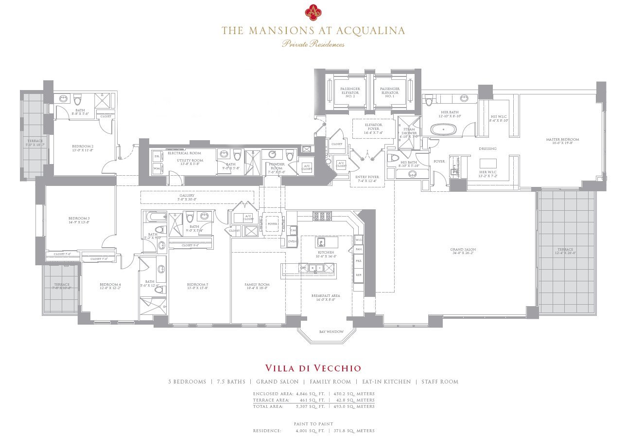 Mansions at Acqualina Villa Di Vecchio
