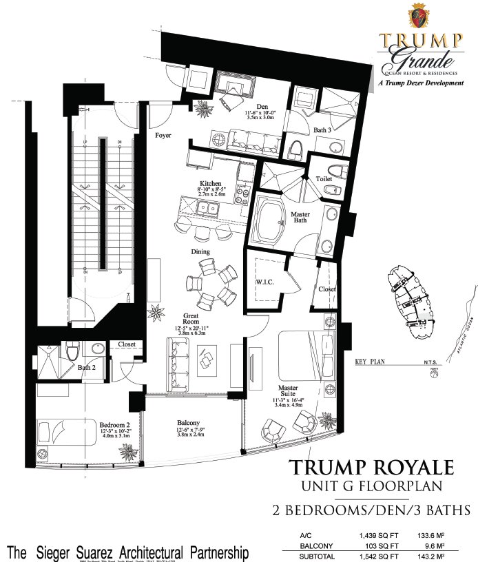 Trump Royale Floor Plan G