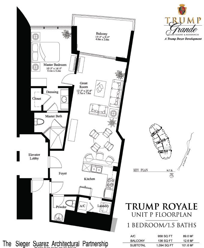 Trump Royale Floor Plan P