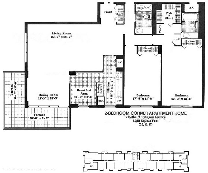 Winston Towers Floor Plan I